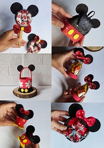 1.6M views · 23K reactions | 7 LEMBRANCINHAS NO TEMA MICKEY E MINNIE MOUSE! | Diy aprendendo com Camila | Facebook