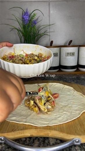Easy Homemade Chicken Wrap Recipe