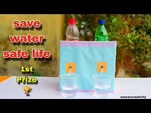 Science Fair Projects New Ideas 2025 | Science Day Project | Water Saving Project