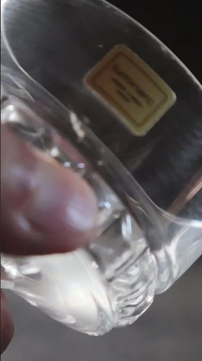 Vintage Drinking Glass - French Luminarc Champagne Glass circa.1970s.