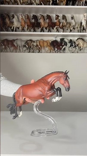 Breyer Custom Show Jumper #breyer #horse #model #sculpture #paint #artist #art #deejaybe