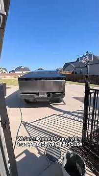 Tesla PowerShare V2H charging with Cyber Truck #tesla #cybertruck #EV #energy