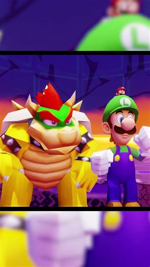 Luigi And Bowser Have A Bonding Moment
