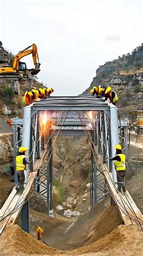 Engineering a Modern Bridge Across a Dramatic Mountain Chasm