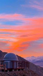 Good morning Bishop 🚀 #visitbishop #visitcalifornia #sunriselover #easternsierra | Eastern Sierra Observatory