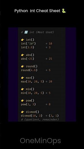 Only These Python int Methods Matter 😳