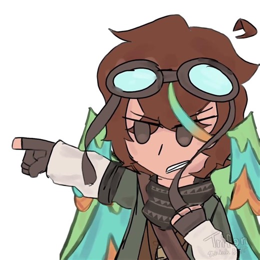 wolf in sheep’s clothing or something #odysseyduo #parrot #wifies #animationmeme