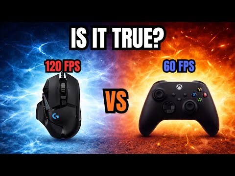 Do You Really Need Less FPS When Using a Controller? I Tested It