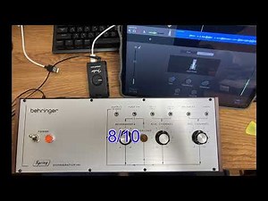 behringer Spring REVERBERATION 646 - quick check