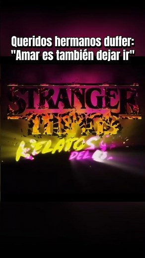 Stranger Things va a ser exprimida hasta el último día... Nueva serie Stranger Things Relatos del 85