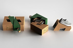 A sustainably designed shoebox that can protect, carry and display your footwear! - Yanko Design