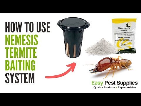 How to Use the Nemesis Termite Baiting System