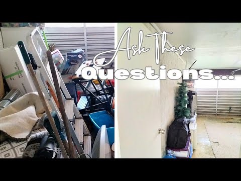 DISASTER DECLUTTER Your Garage OR Other Space // Essential Questions I Ask To Make It Easy // PART 1
