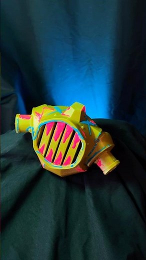 Arcane act 2: Jinx respirator mask! #3dprinting