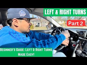 Master Left & Right Turns – Step-by-Step Driving Lesson for Beginners