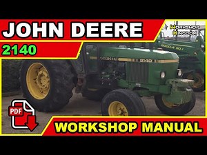 JOHN DEERE 2140 Workshop Service Repair Wiring Manual - ENGLISH - Download PDF