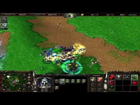 Warcraft 3 TFT vs Reforged?| Orc FFA vs 3 AIs (Night Elf & Undead) | Same Strategy, Different Game