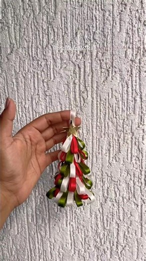 ✨Day 16 of Christmas ADVENT Calendar!🎄 Ribbon Christmas Tree