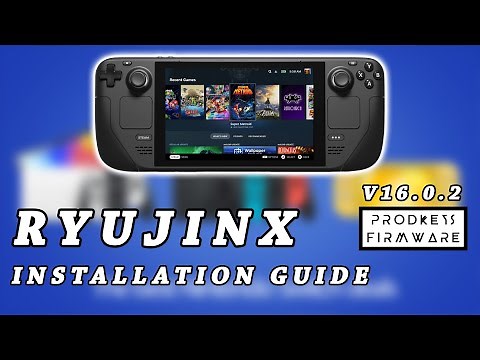 Ryujinx Emulator Firmware 16.0.2 + Prod Keys Installation Guide
