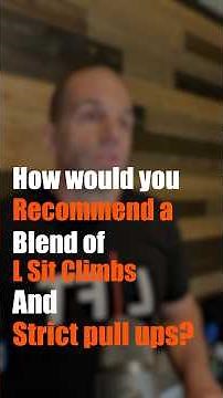 L-sit Rope Climbs & Strict Pull-ups. Linchpin.