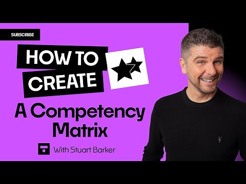 How to build a Competency Matrix