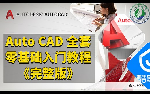 【白嫖福利】Auto CAD 全套视频教程，新手零基础入门到精通《完整版》