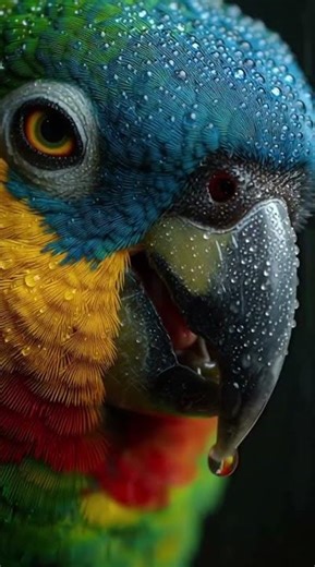 The Color of the Wild 🦜 | Parrot Cinematic Wildlife (4K Ultra Realistic) #4kwildlife #wildlife