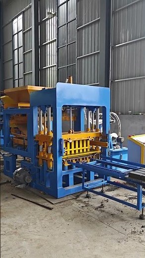 get information about auto concrete block machine or equivalent machine price #buildingmaterials