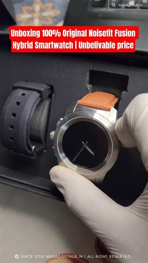 Unboxing 100% Original Noisefit Fusion Hybrid Smartwatch | Unbelivable price | #noisefit