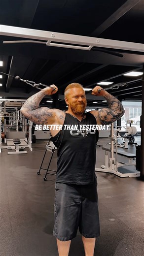 Be better than yesterday ⛓️‍💥 #breakthechain #motivation #gymmotivation #letsgo