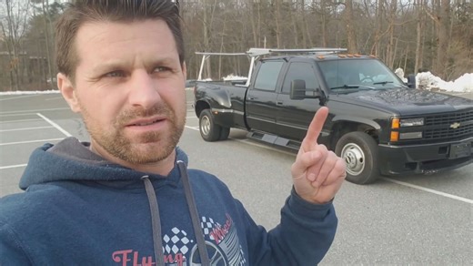 Building a custom turbocharged diesel square body Chevy dually