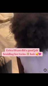 8.1K reactions · 70 shares | Erica Dixon shares a video of her braiding her twins  hair before they went to their graduation ‍! She did a really good job 勺殺 #viralreelsシ #viralvideoシ #viralreel #shortsvideos #viralreelsfacebookシ #braidstutorial | Lucinda Pope Foster | Facebook