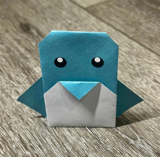 Penguin Origami Printable - Etsy Canada