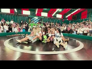 Girls Try to Conquer This Insane Spinning Game!🤯😂