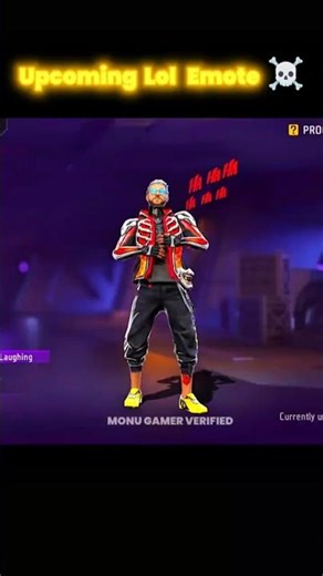 New Lol Emote Free Fire🤯| New Upcoming Lol Emote😱 #freefirelive #freefiremax #shorts#freefireindia