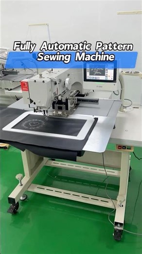 Industrial CNC Pattern Sewing Machine by REER | Perfect Logo, Label & Complex Stitch Pattern Sewing