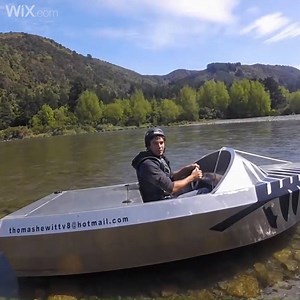 415K views · 1.7K shares | Know someone who's totally going to try to build this boat? ️️ Watch Wix user Thomas Hewitt (NZ Jet Boat) build and test the DIY jet boat he designed >> | Wix | Facebook