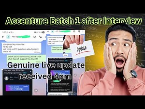 Accenture after interview one more update mail received 4:50|accenture associate software engineer