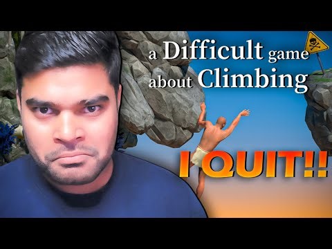 I am Not Okay - A Difficult Game About Climbing #hindigaming #indiangamer
