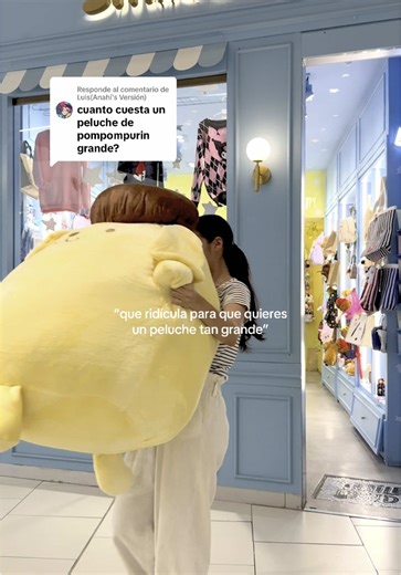 Un peluche gigante que todos quieren