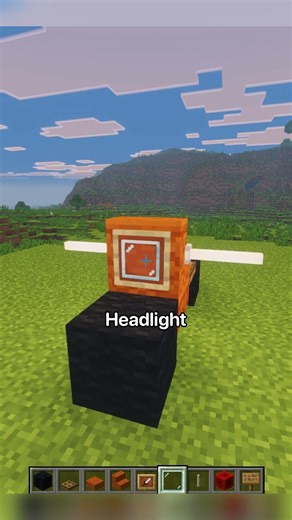 Minecraft Mini Motorbike Build 🏍️ #foryoypage