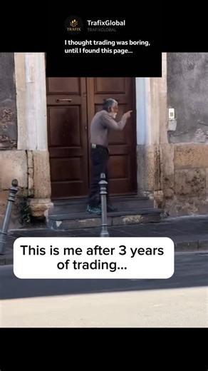 TRAFIX on Instagram: "This is me after 3 years of trading…"
