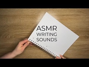 ASMR Writing Sounds