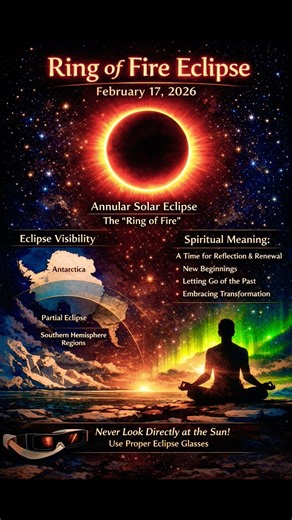 February 17 Ring of Fire: What This Eclipse Means Spiritually