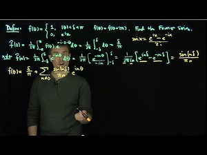 The Fourier Series of a Step Function and Applications to Infinite Series