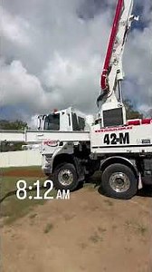 How to do a Concrete Driveway in six hours ￼ exposed Concrete finish ￼ 100% white ￼