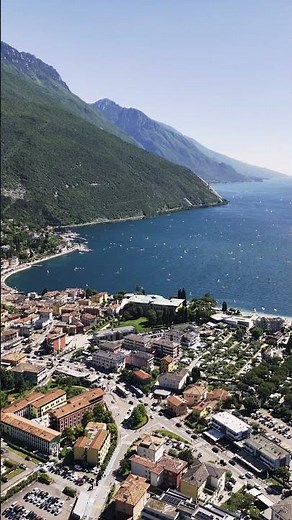 Torbole from Above | Lake Garda Drone Footage [DJI Air 3] #lagodigarda #drone #gardalake #djiair3