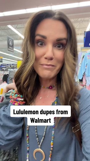 Those shorts from @walmart are a decent lululemon dupe! #walmartfashion #walmartstyle #walmarthaul #Walmart
