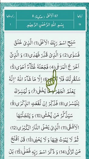 Surah Al-Ala (Full) | By Sheikh Abdur-Rahman As-Sudais | With Arabic Text (HD) |87-سورۃ الاعلی