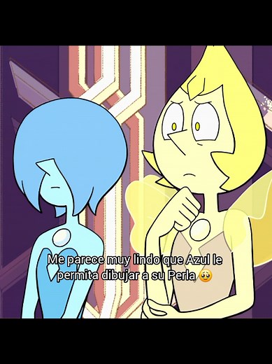 La relación entre Diamante Azul y su Perla en Steven Universe